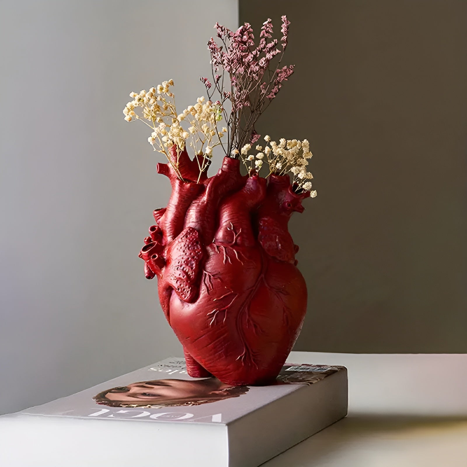 HeartBloom | Hjerteformet Bambus Vase – Bæredygtig Dekoration