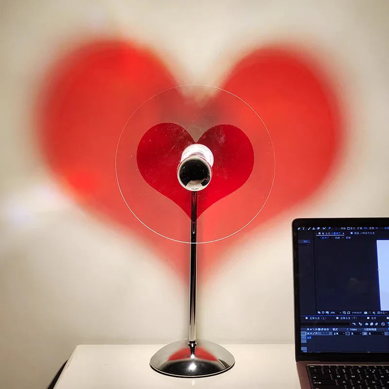 HeartLight | Fortryllende LED Hjerte Lampe