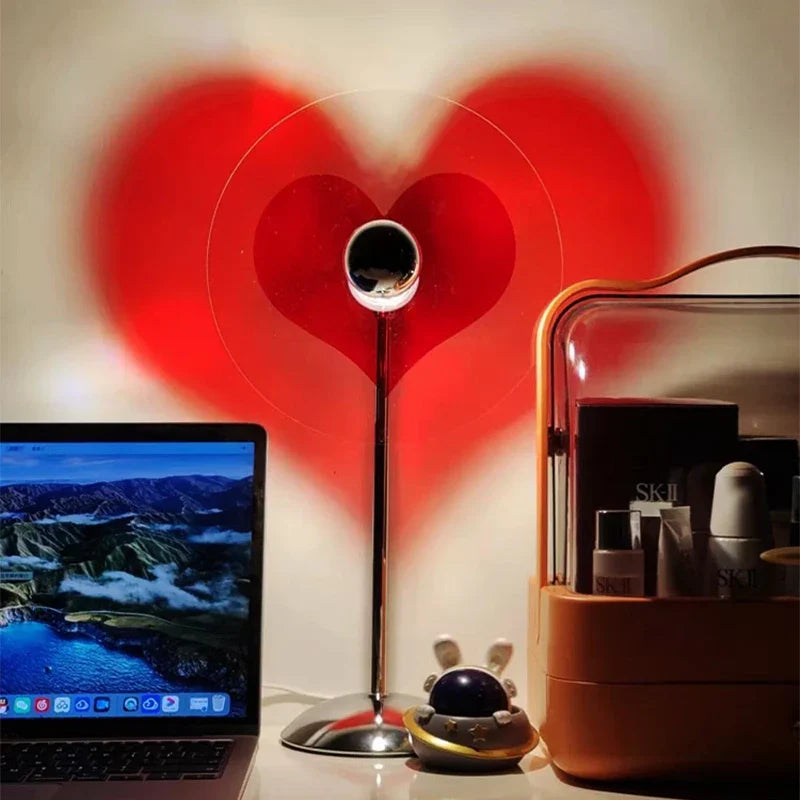 HeartLight | Fortryllende LED Hjerte Lampe