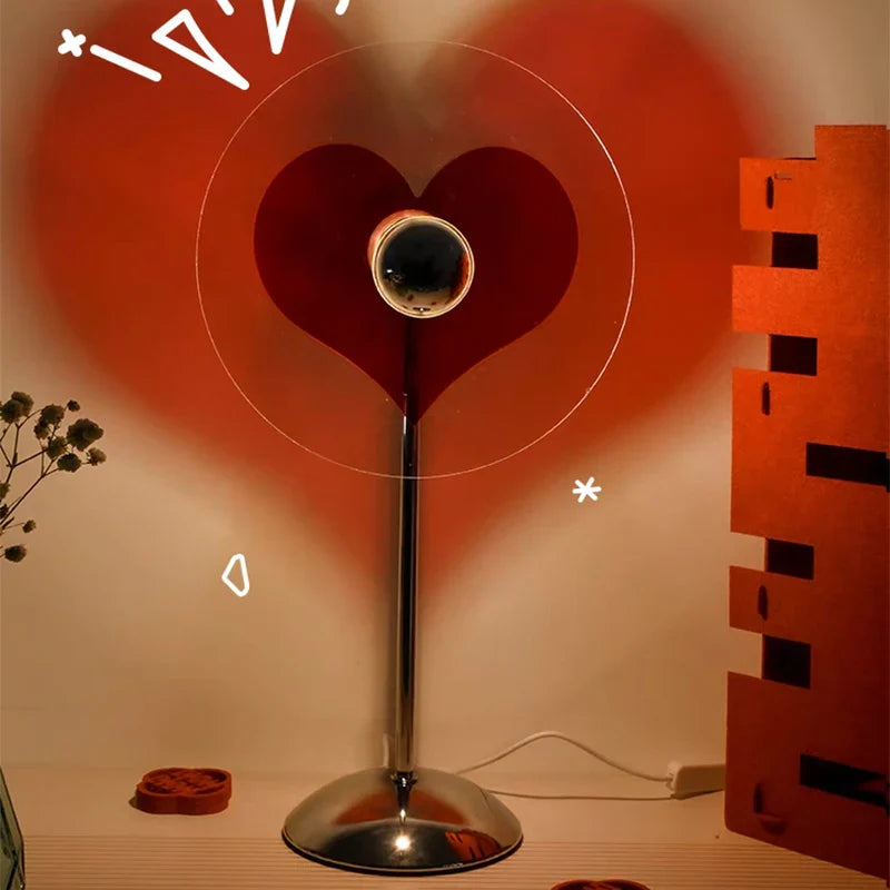 HeartLight | Fortryllende LED Hjerte Lampe