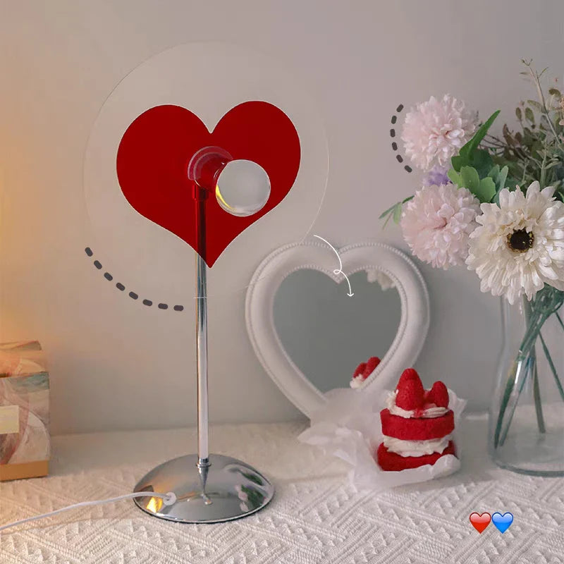 HeartLight | Fortryllende LED Hjerte Lampe