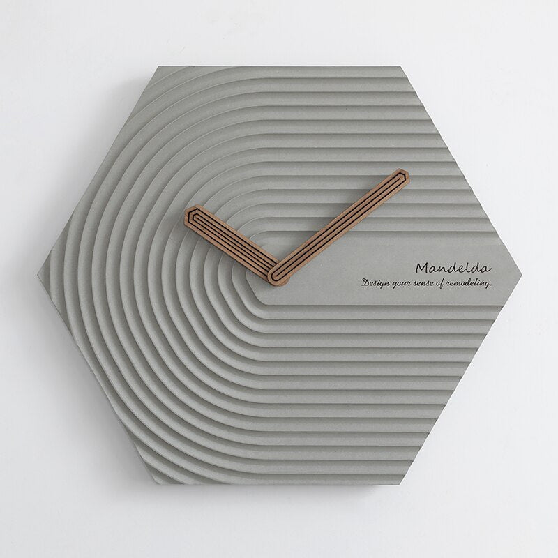 HexaClock - Moderne Wandklok