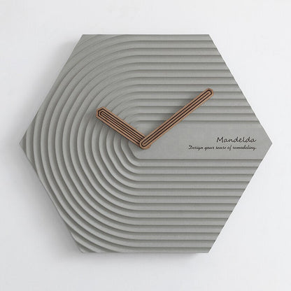 HexaClock - Moderne Wandklok