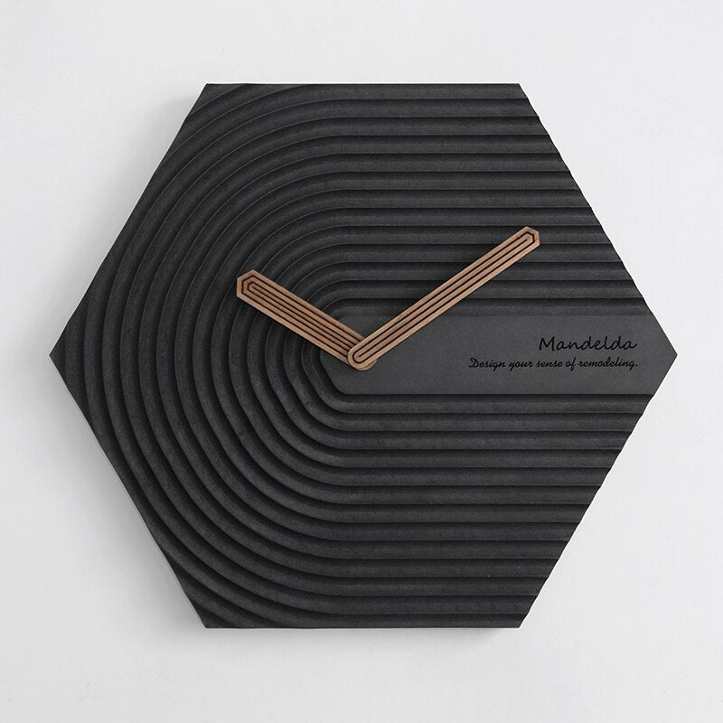 HexaClock - Moderne Wandklok