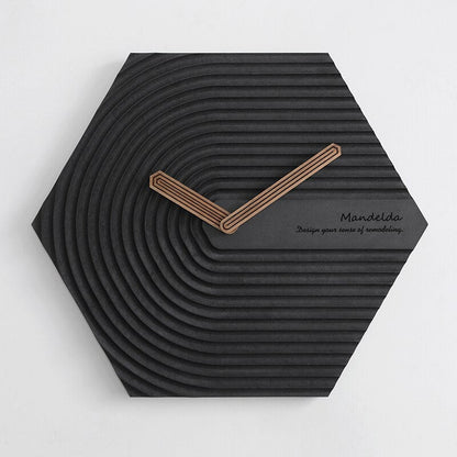HexaClock - Moderne Wandklok