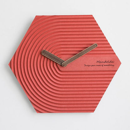HexaClock - Moderne Wandklok