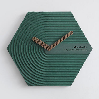 HexaClock - Moderne Wandklok