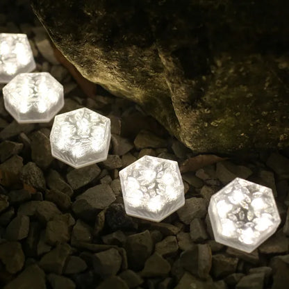 HexaGlow | Solar Stenlamper