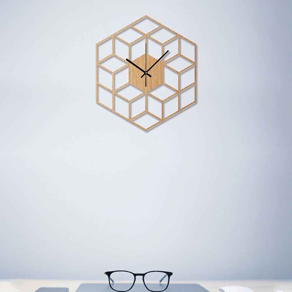 HexaTick | Kunstnerisk Hexagonal Væggelampe