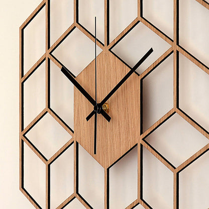 HexaTick | Kunstnerisk Hexagonal Væggelampe
