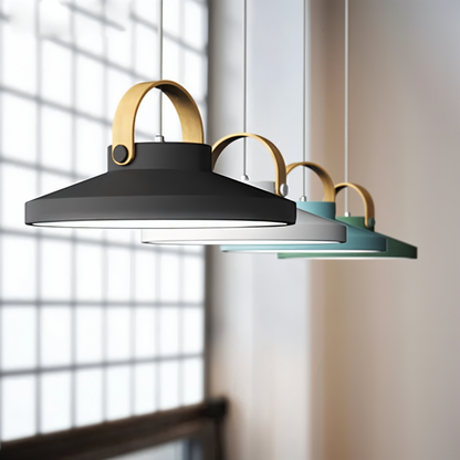 AuraShade | Minimalistisk & Holdbar Nordisk Loftlampe