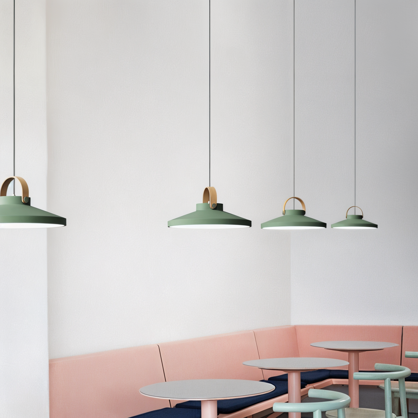 AuraShade | Minimalistisk & Holdbar Nordisk Loftlampe