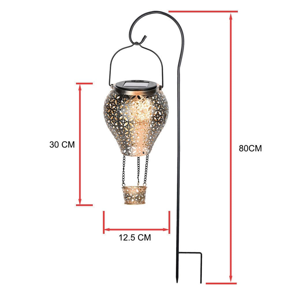 HotBalloon | Fortryllende Solcelledrevet Dekoration