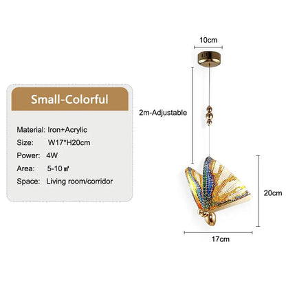 ButterflyFlight | Kunstnerisk Sommerfugl Loftlampe