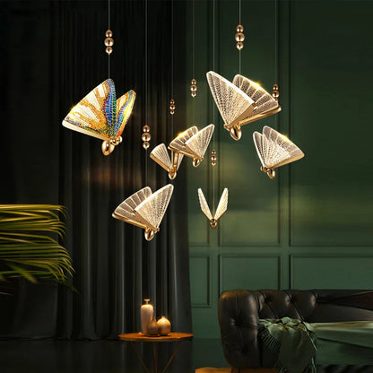 ButterflyFlight | Kunstnerisk Sommerfugl Loftlampe