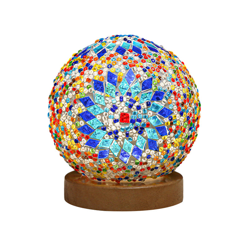 JadeWave | Mosaik Kugle Bordlampe