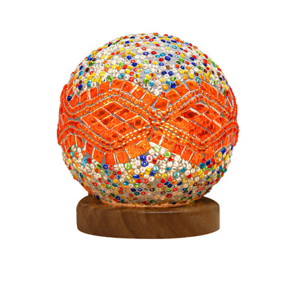 JadeWave | Mosaik Kugle Bordlampe