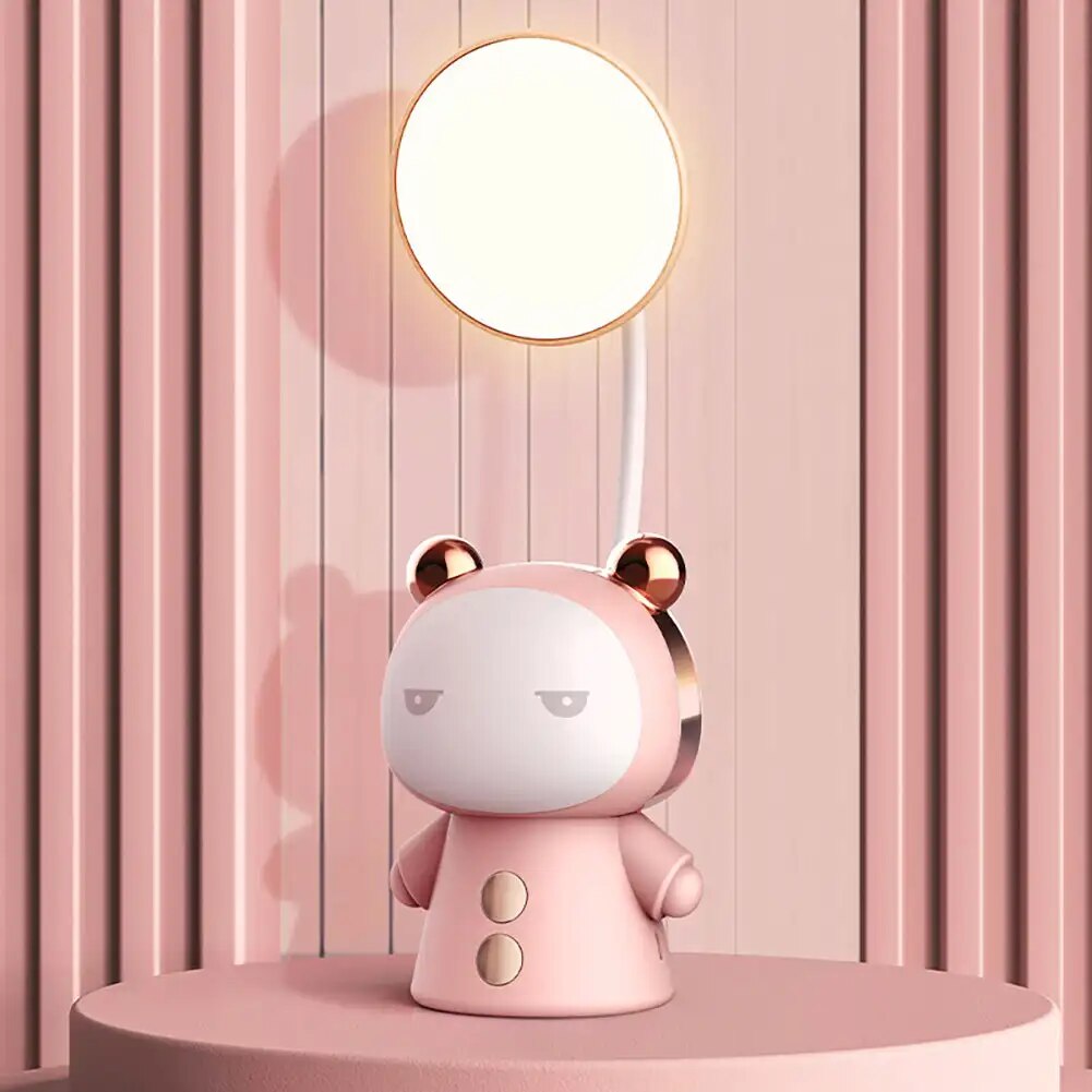 KiddyGlow | Sjov og Genopladelig Bordlampe