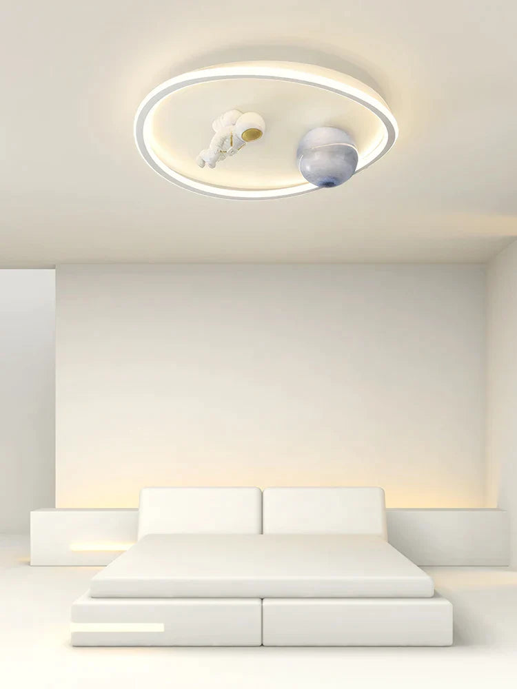 KosmosGlow | Astronautisk Designlampe