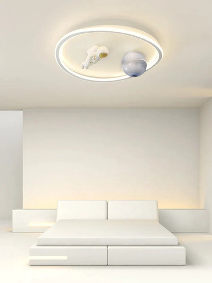 KosmosGlow | Astronautisk Designlampe