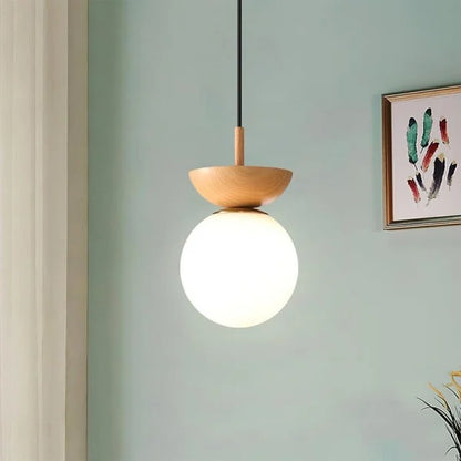 LightMid | Nordisk Træloftlampe med Elegance