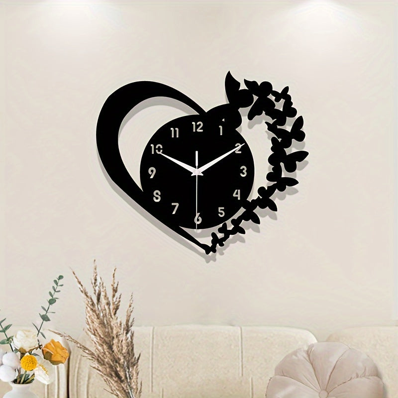 LoveFlora | Minimalistisk Hjerte- & Sommerfugleur