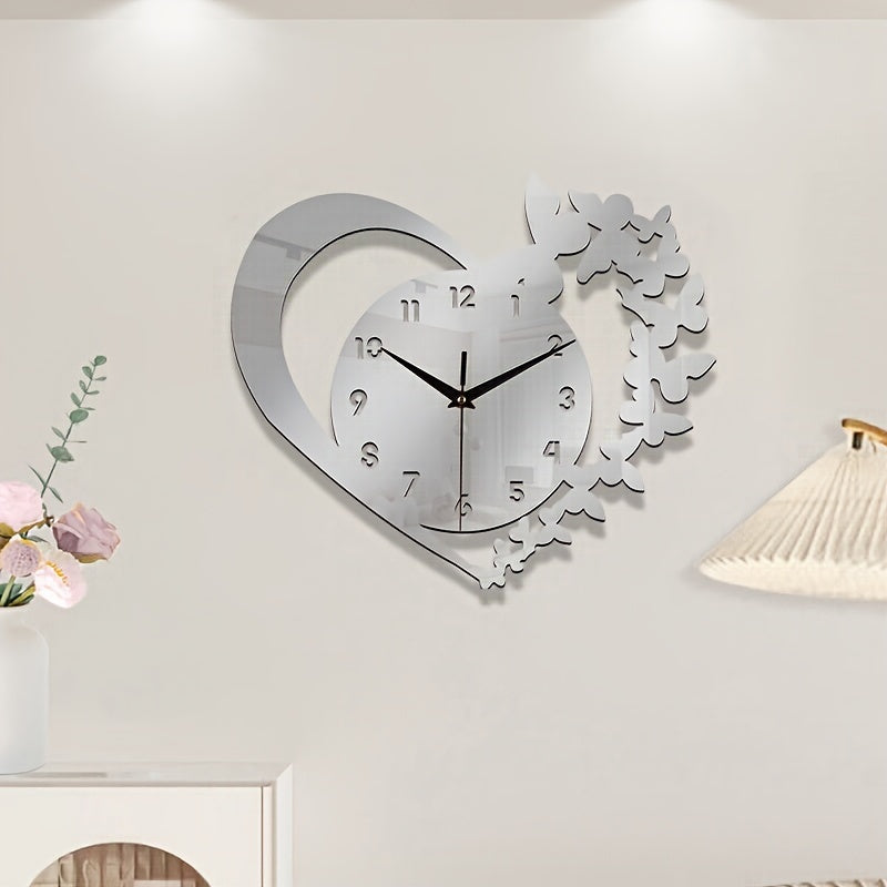 LoveFlora | Minimalistisk Hjerte- & Sommerfugleur