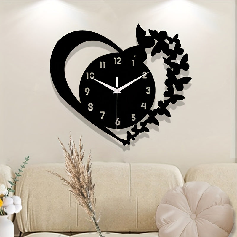 LoveFlora | Minimalistisk Hjerte- & Sommerfugleur