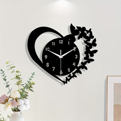 LoveFlora | Minimalistisk Hjerte- & Sommerfugleur