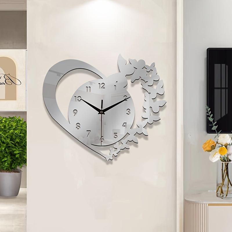 LoveFlora | Minimalistisk Hjerte- & Sommerfugleur