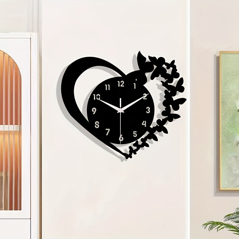 LoveFlora | Minimalistisk Hjerte- & Sommerfugleur