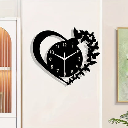LoveFlora | Minimalistisk Hjerte- & Sommerfugleur