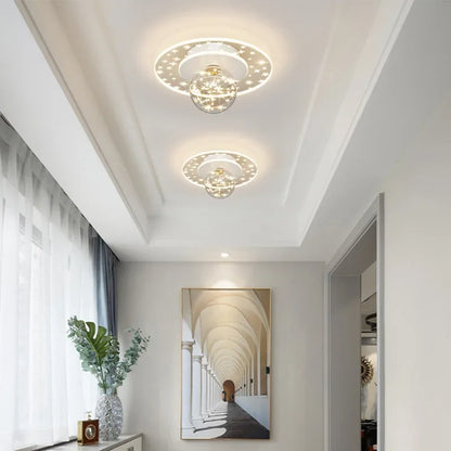 LumenAura | Stilfuld Veranda Lysekrone med LED