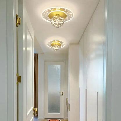 LumenAura | Stilfuld Veranda Lysekrone med LED
