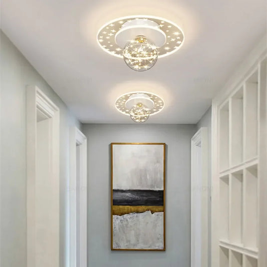 LumenAura | Stilfuld Veranda Lysekrone med LED