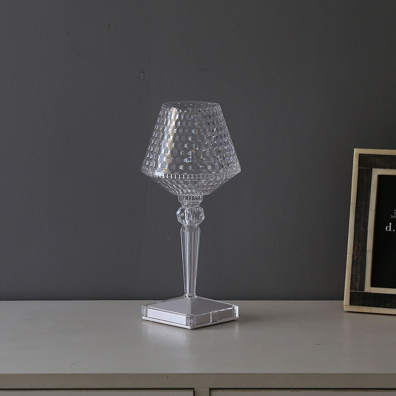 LumiCryst | Strålende Krystal Bordlampe