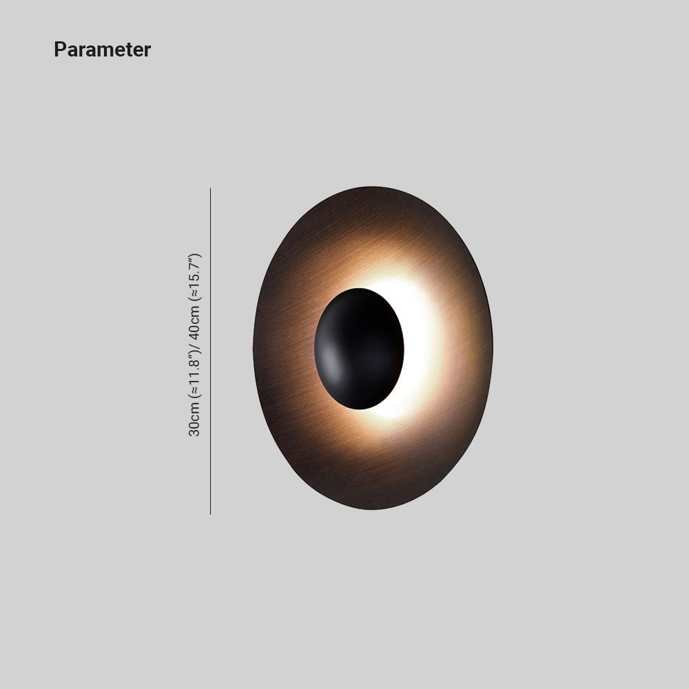 LumiDisk | Elegant Udendørs Væglampe