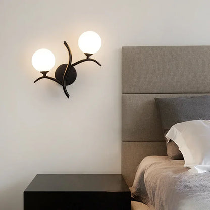 LumiForm | Moderne LED Væglampe i Glassten