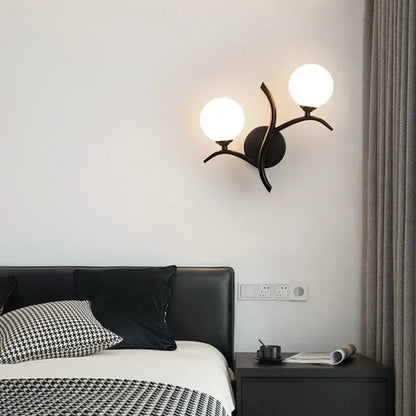 LumiForm | Moderne LED Væglampe i Glassten