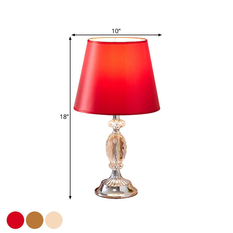 LumiLuxe | Vintage Crystal Elegance Lampe