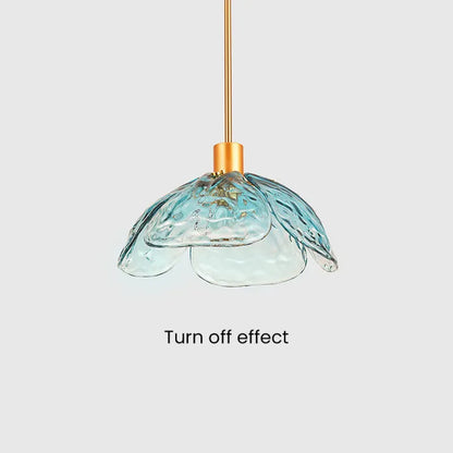 LumiPetal | Strålende Blomsterloftlampe med Naturinspireret Design