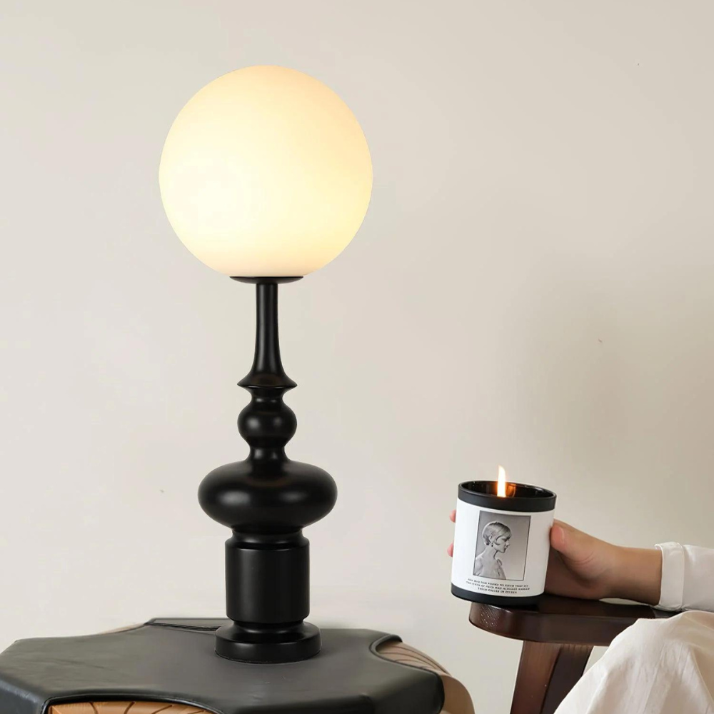 LumiPillar | Vintage Globebordlampe