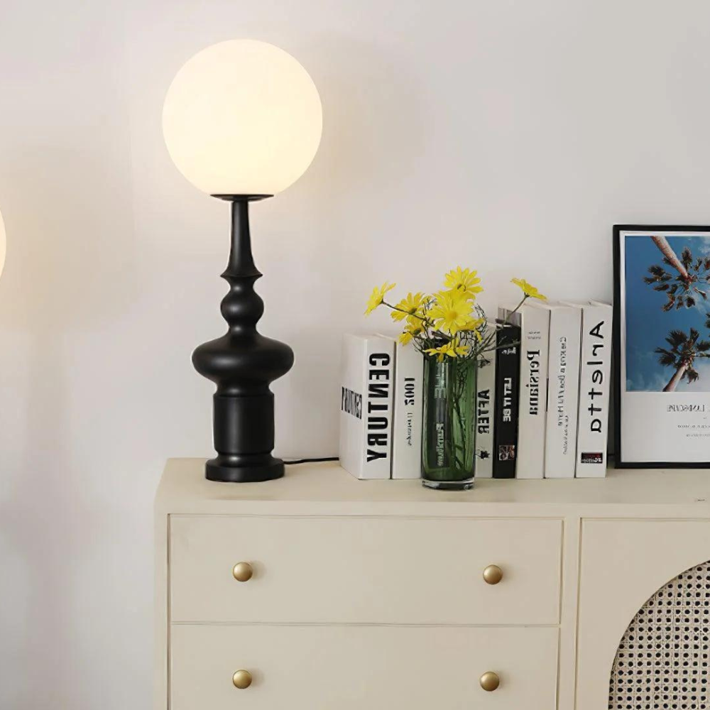 LumiPillar | Vintage Globebordlampe