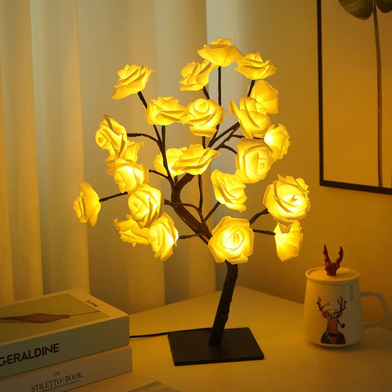 LumiRose | Strålende LED Roselampe