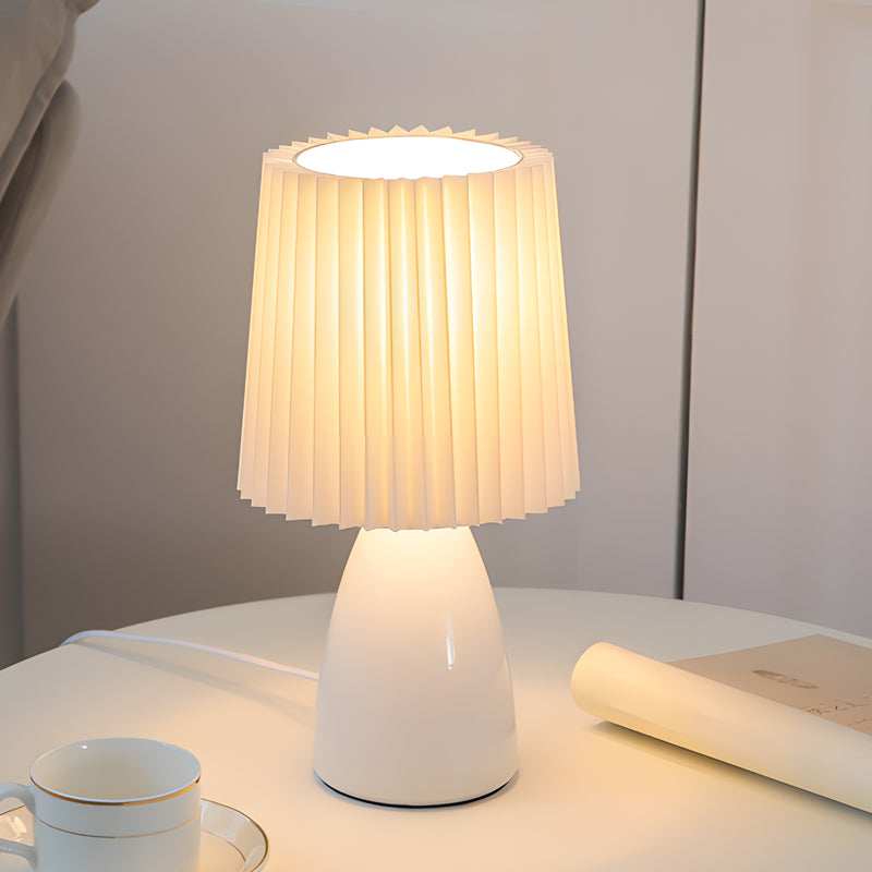 LumiSoft | Minimalistisk Plisseret Lampe