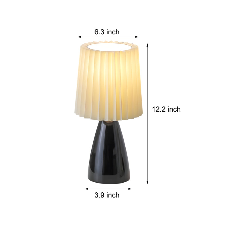 LumiSoft | Minimalistisk Plisseret Lampe