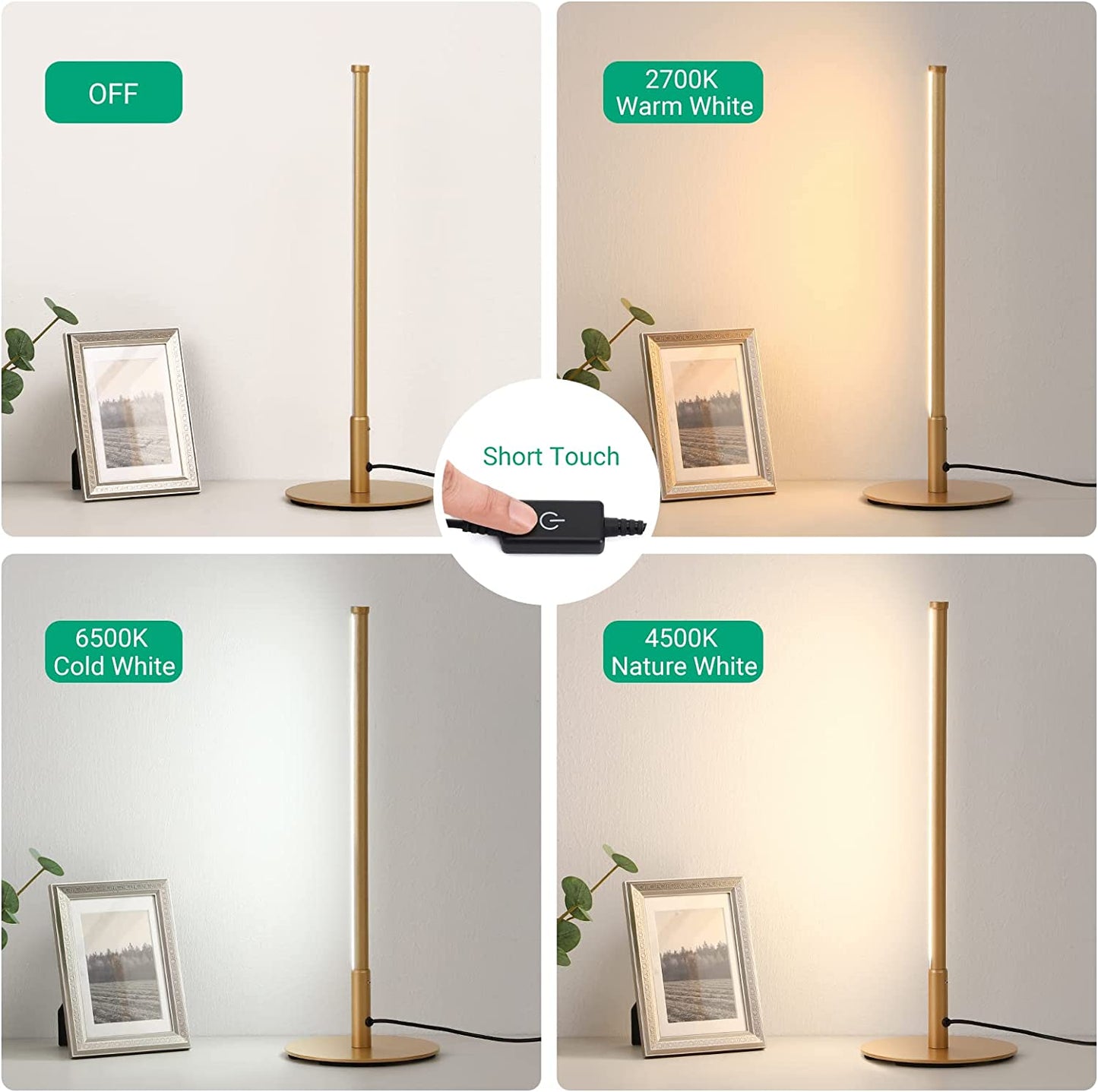 LumiTube | Slank Accent Bordlampe