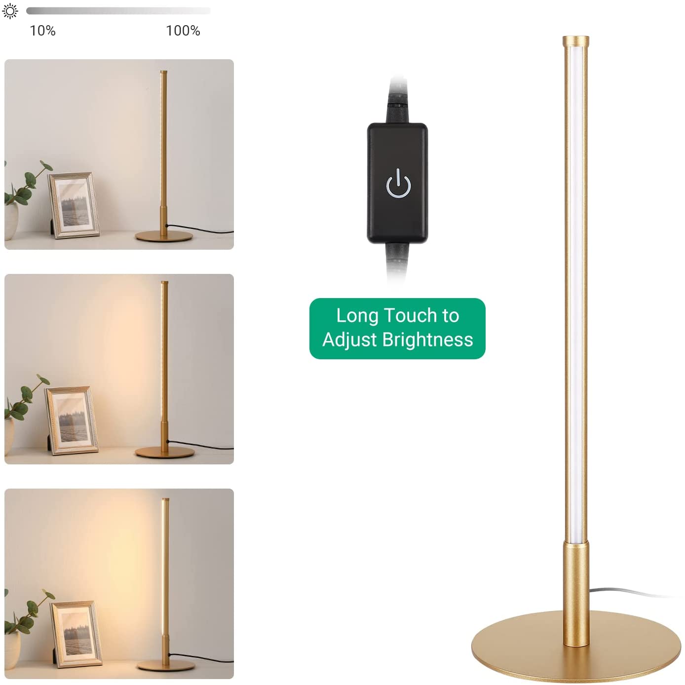 LumiTube | Slank Accent Bordlampe