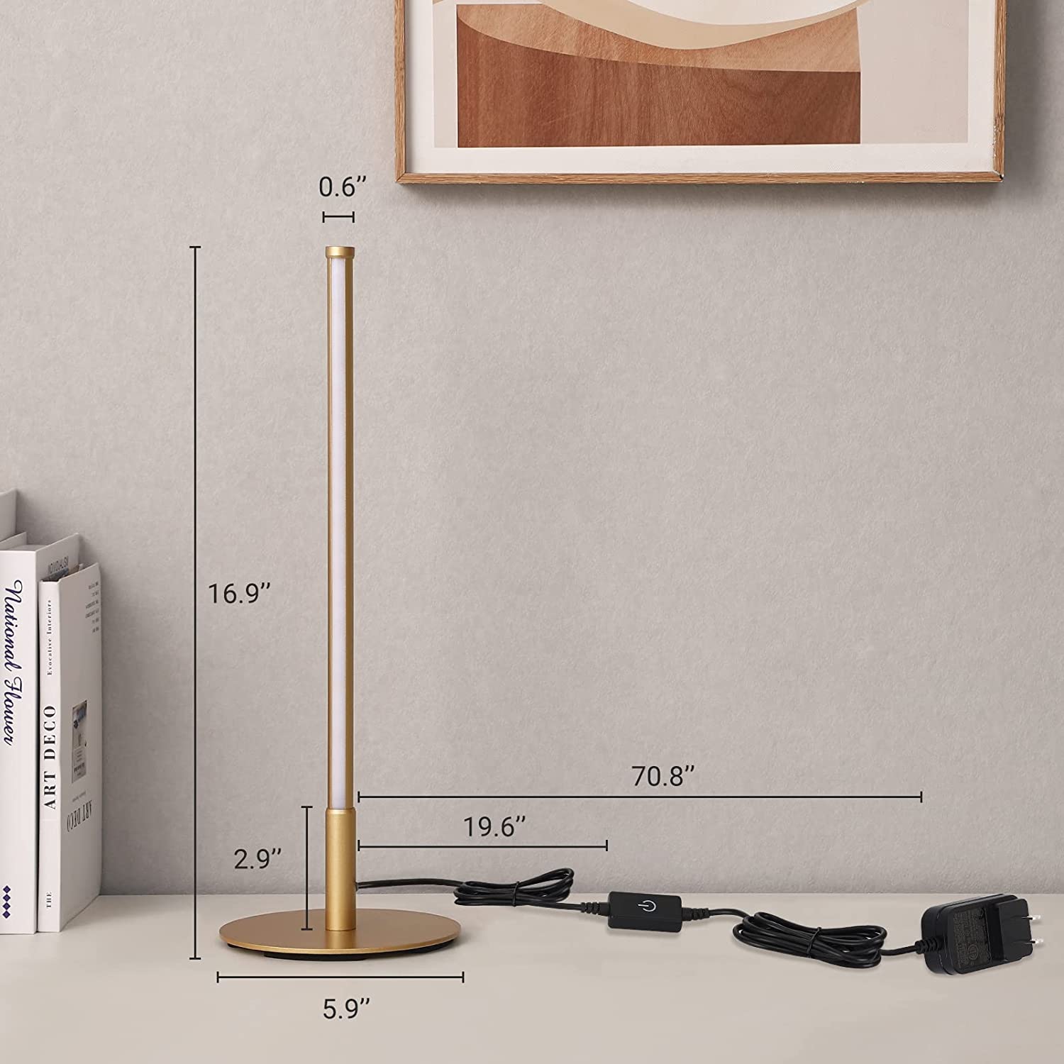 LumiTube | Slank Accent Bordlampe