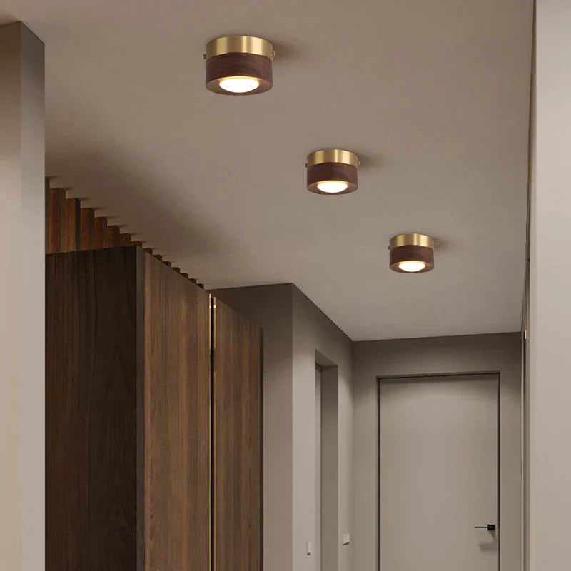 LumiWood | Minimalistisk LED Loftslampe